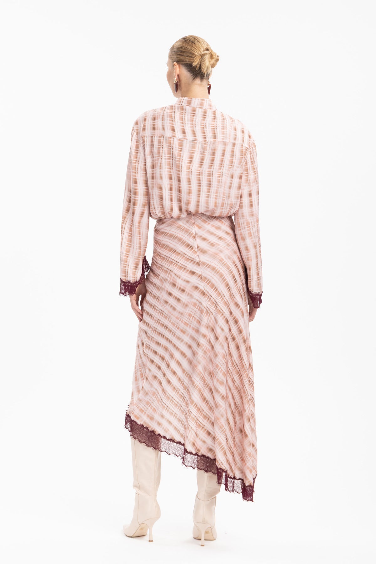 Striped Satin Shirt - MYT Wearables Fall–Winter 2027