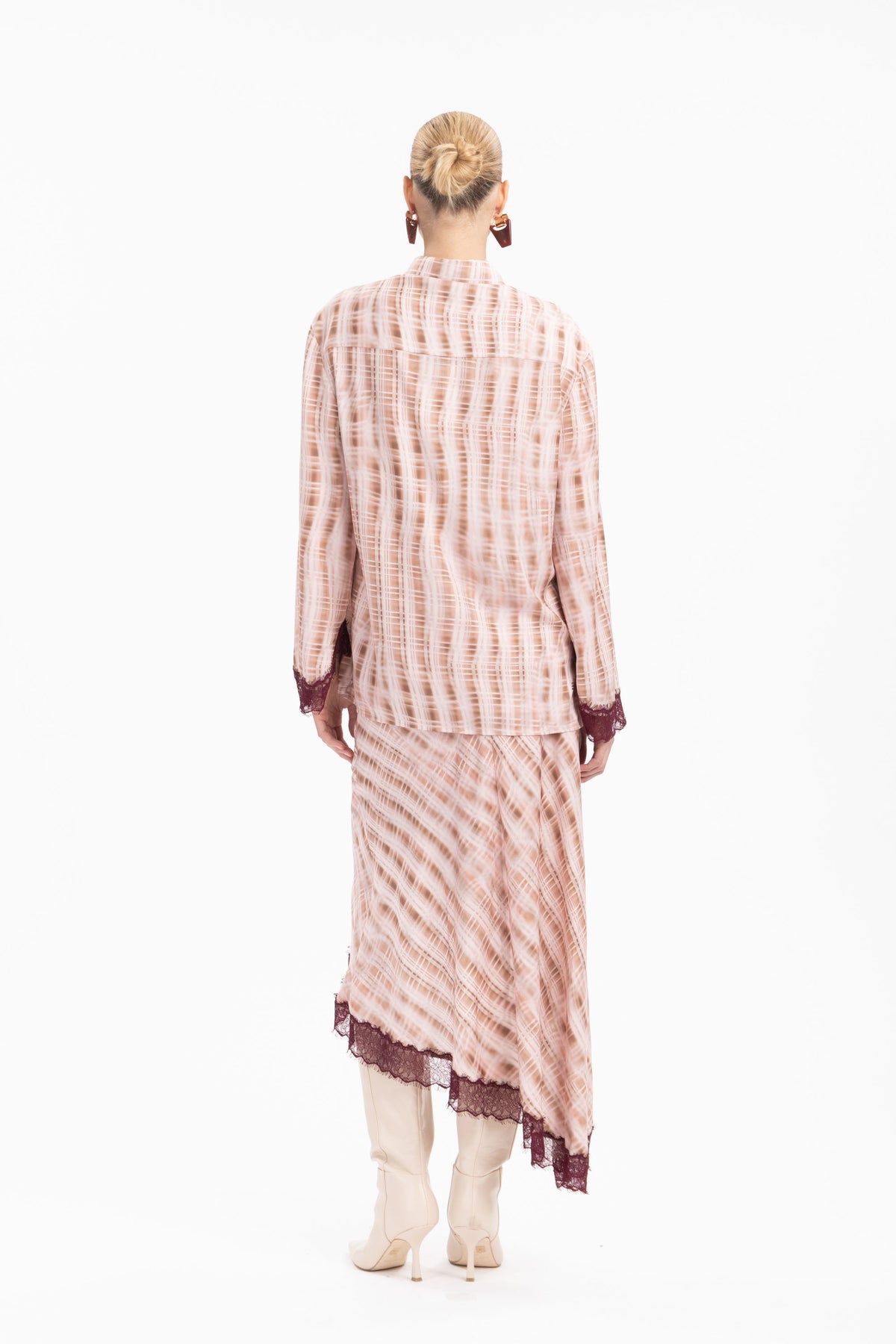 Striped Satin Shirt - MYT Wearables Fall–Winter 2027