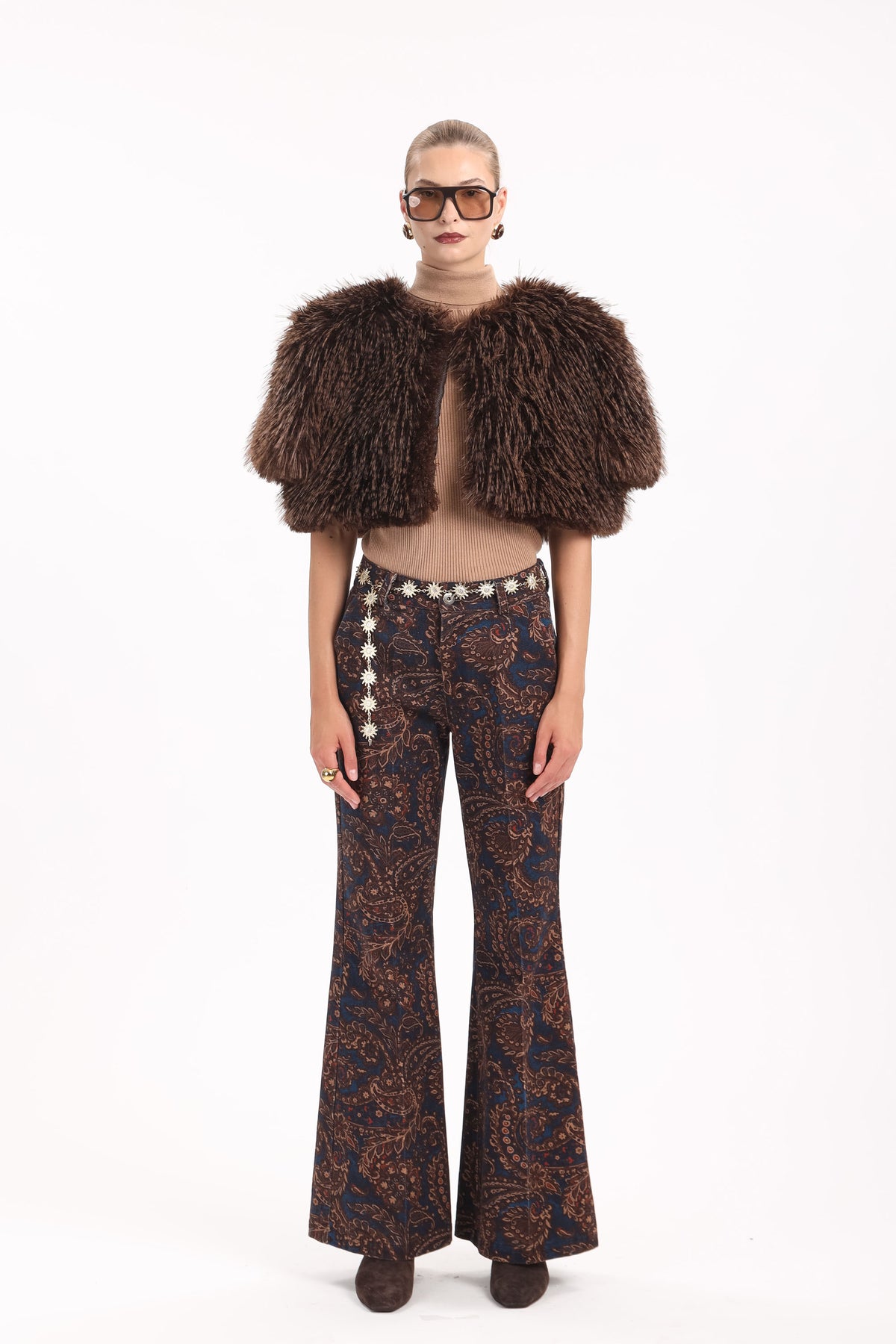 Paisley Flared Jeans - MYT Wearables Fall–Winter 2027