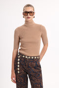 Ribbed Turtleneck Top - MYT Wearables Fall–Winter 2027