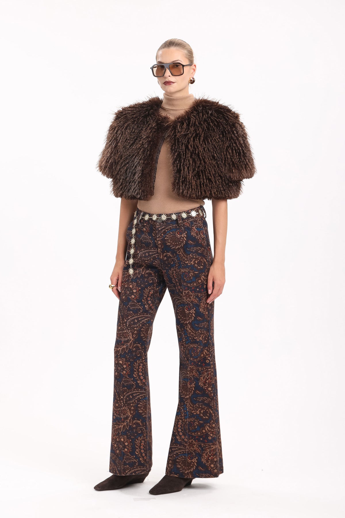 Paisley Flared Jeans - MYT Wearables Fall–Winter 2027