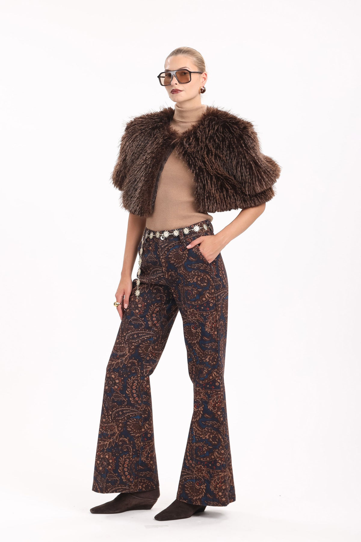 Paisley Flared Jeans - MYT Wearables Fall–Winter 2027