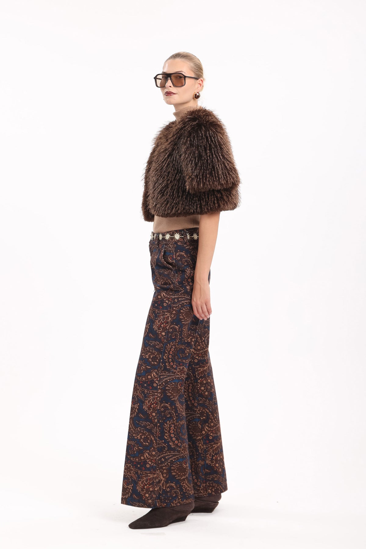 Paisley Flared Jeans - MYT Wearables Fall–Winter 2027