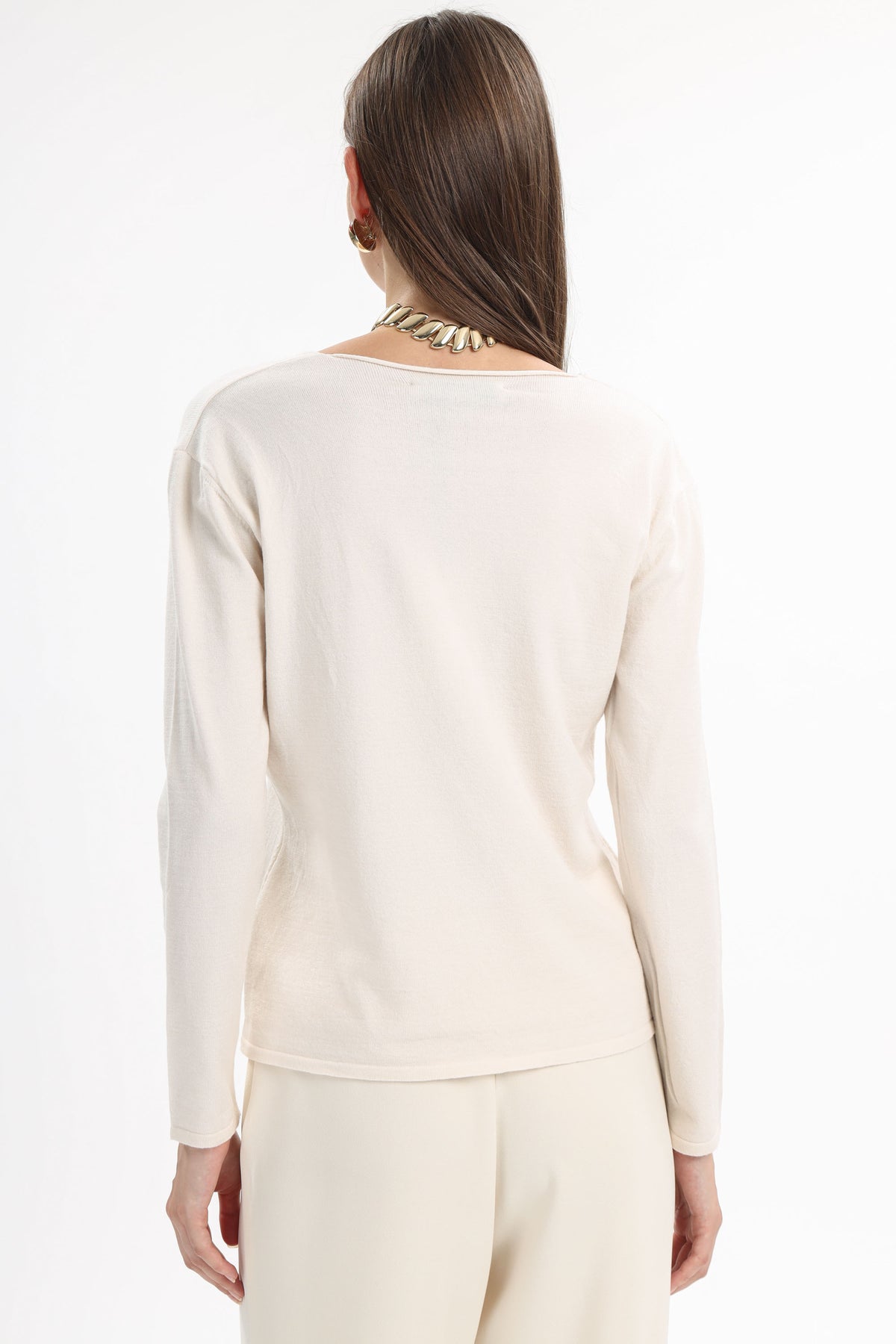 V-Neck Knit Top - MYT Wearables Fall–Winter 2027