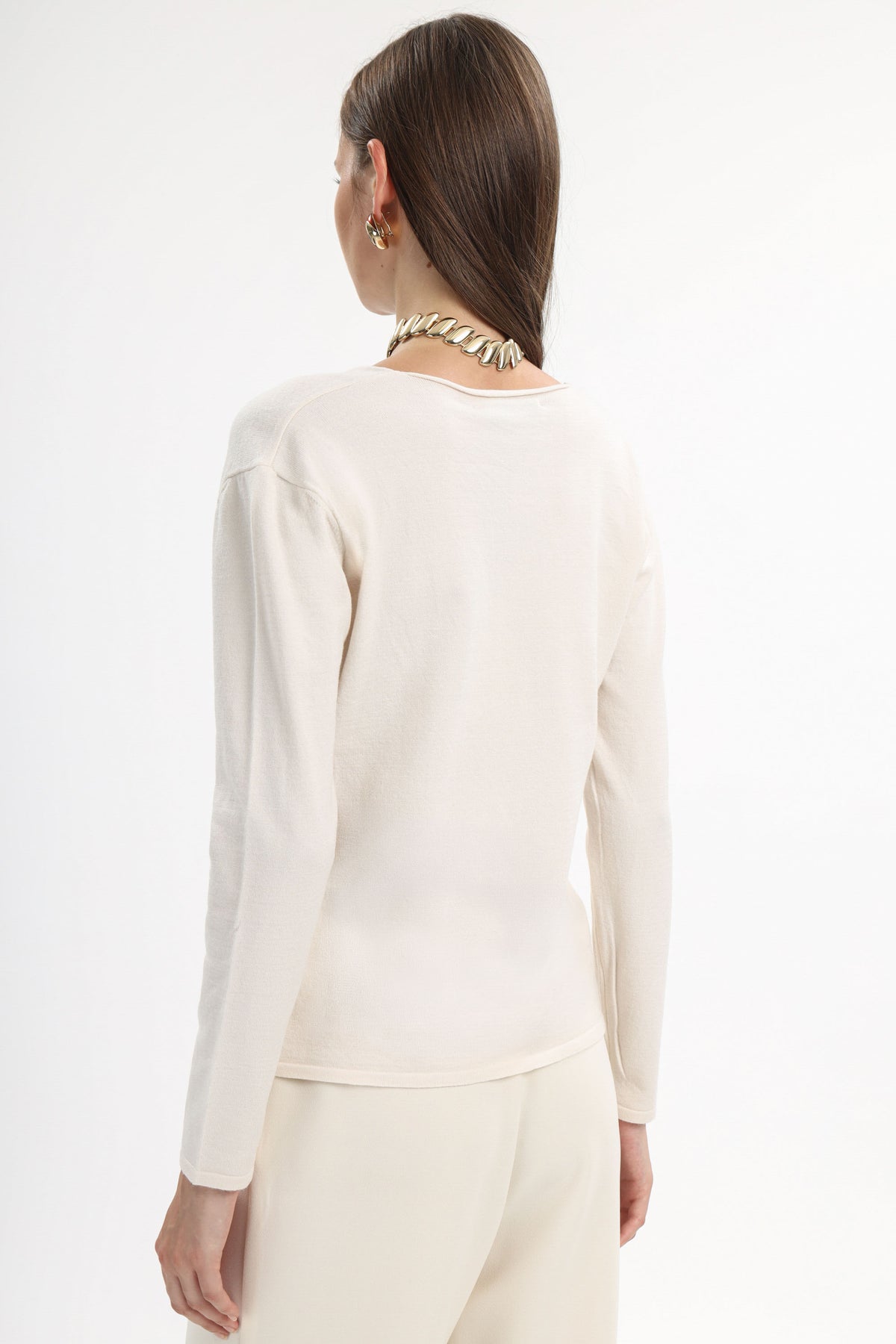 V-Neck Knit Top - MYT Wearables Fall–Winter 2027