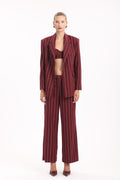 Pinstripe Bralette Top - MYT Wearables Fall–Winter 2027