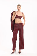 Pinstripe Bralette Top - MYT Wearables Fall–Winter 2027