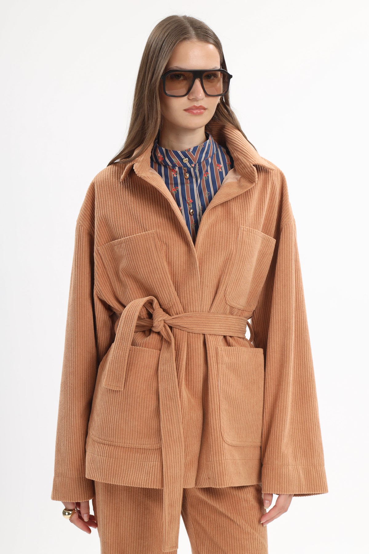 Corduroy Flared Pants - MYT Wearables Fall–Winter 2027