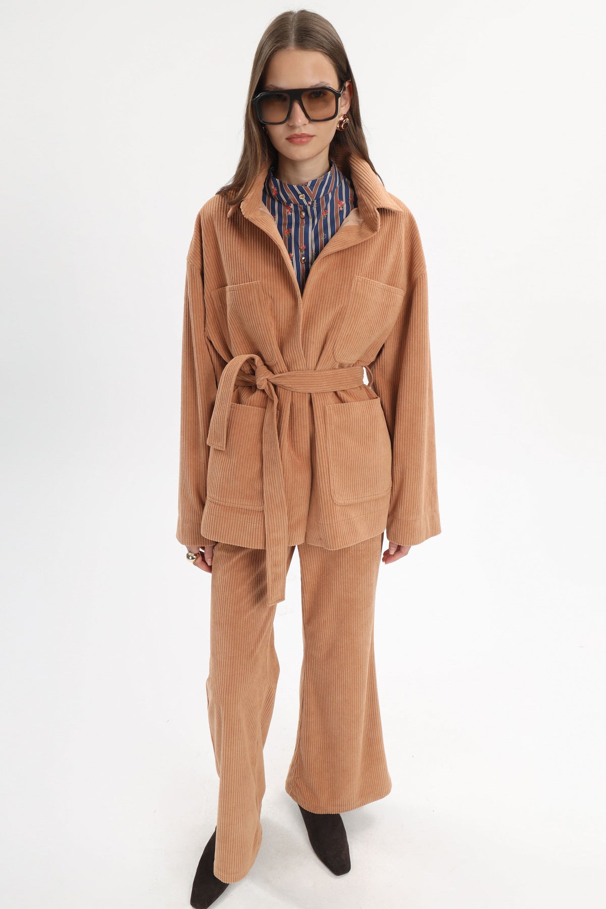 Corduroy Flared Pants - MYT Wearables Fall–Winter 2027