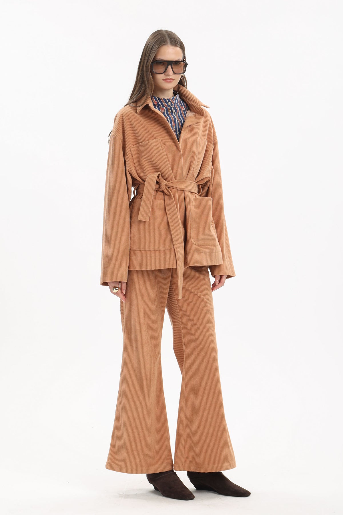 Corduroy Flared Pants - MYT Wearables Fall–Winter 2027