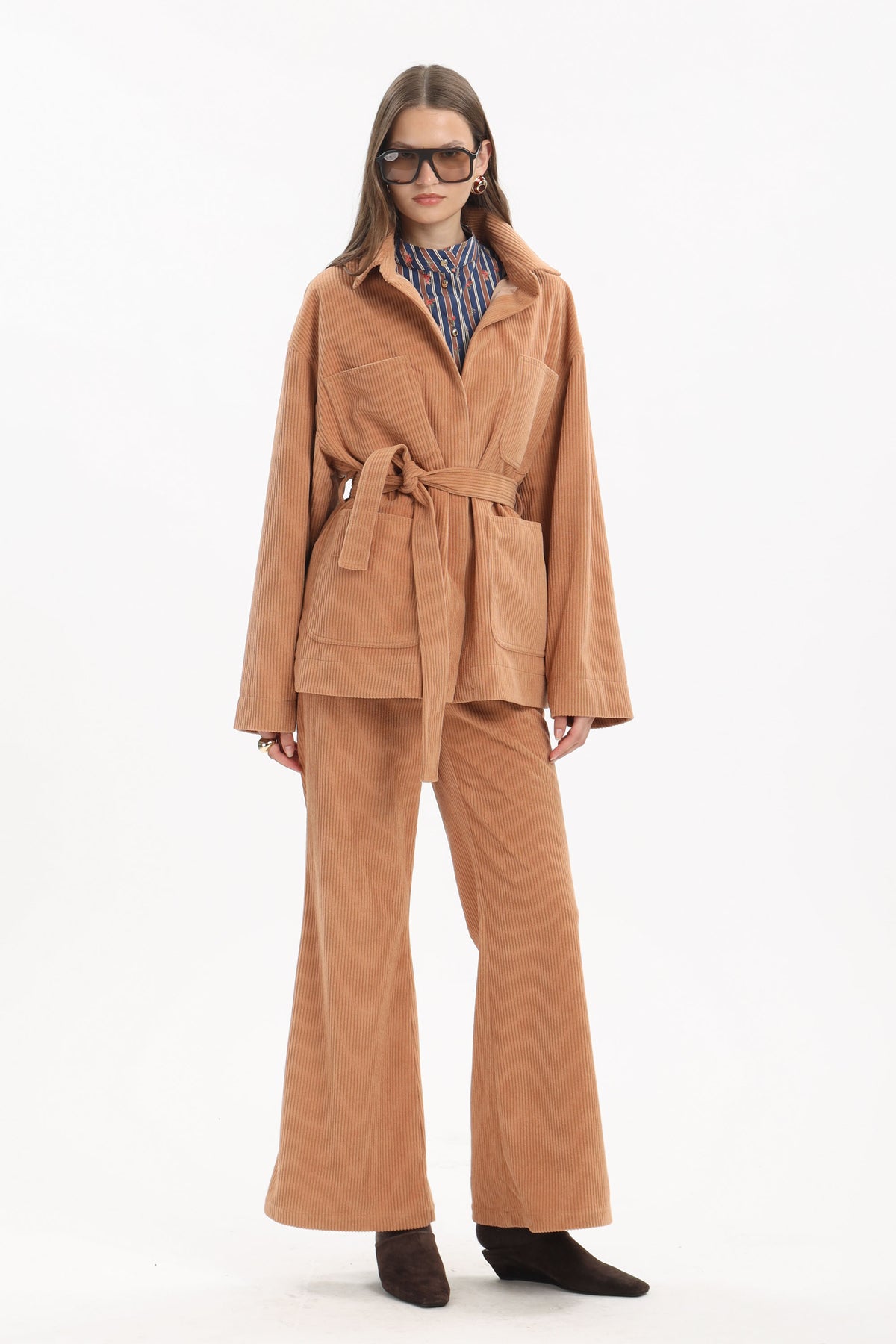 Corduroy Flared Pants - MYT Wearables Fall–Winter 2027