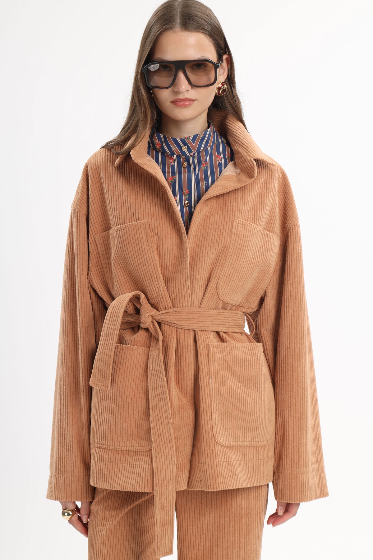 Corduroy Flared Pants - MYT Wearables Fall–Winter 2027