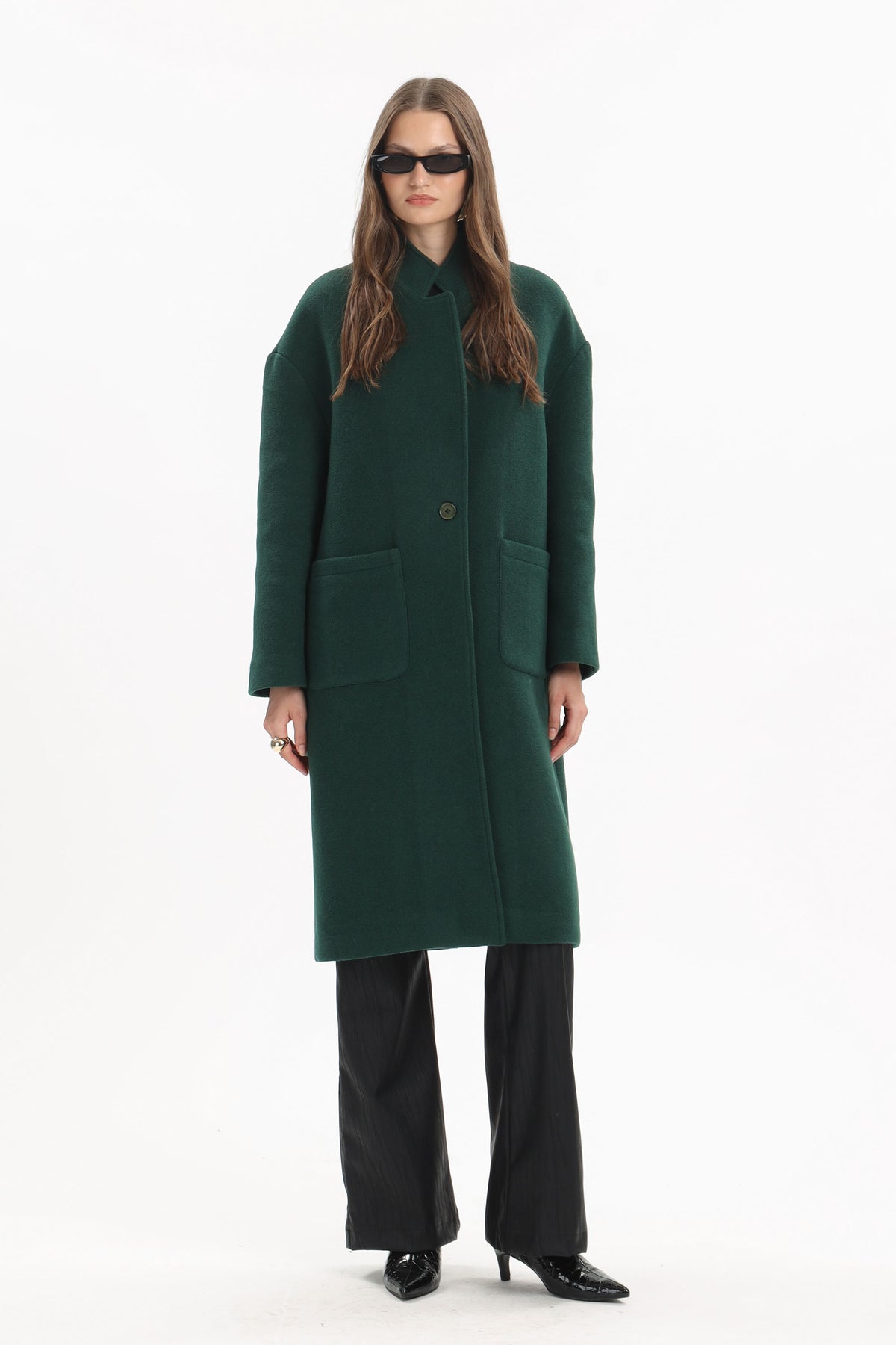 Wool Patch-Pocket Coat - MYT Wearables Fall–Winter 2027