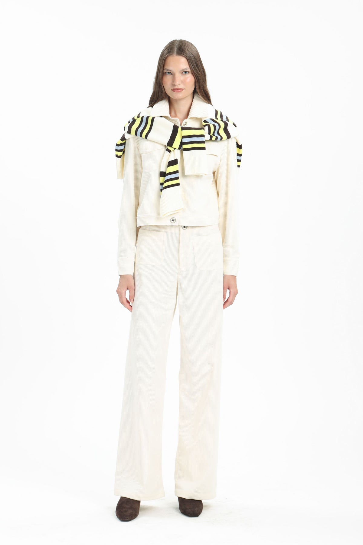 Corduroy Wide Pants - MYT Wearables Fall–Winter 2027