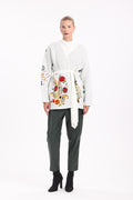Embroidered Wrap Cardigan - MYT Wearables Fall–Winter 2027