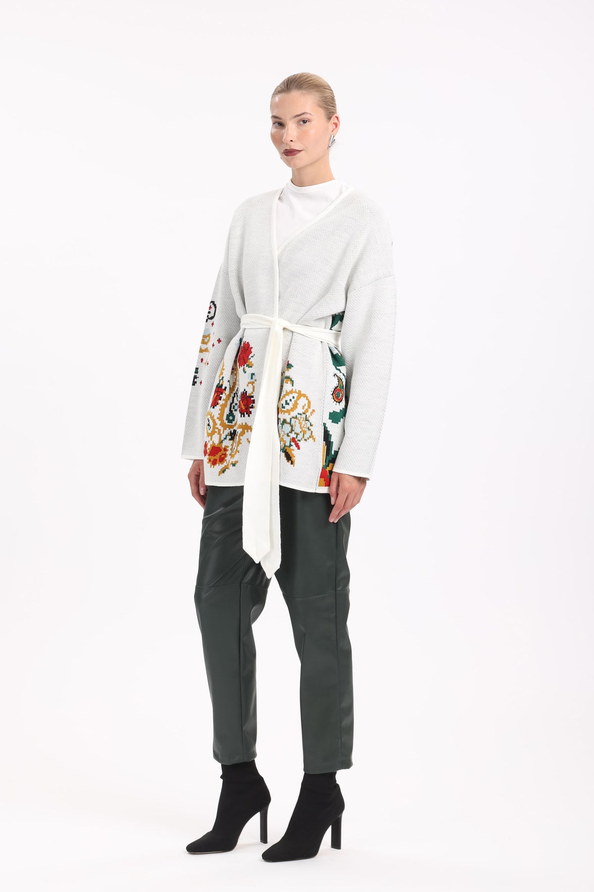 Embroidered Wrap Cardigan - MYT Wearables Fall–Winter 2027