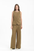 Pinstripe Wide Trousers - MYT Wearables Fall–Winter 2027