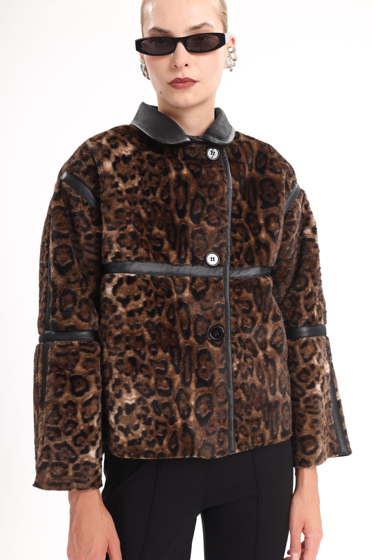 Leopard Fur Jacket - MYT Wearables Fall–Winter 2027