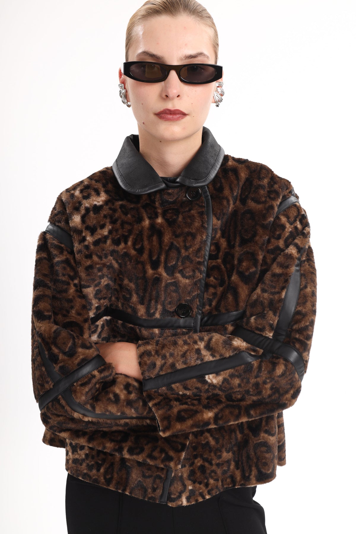 Leopard Fur Jacket - MYT Wearables Fall–Winter 2027