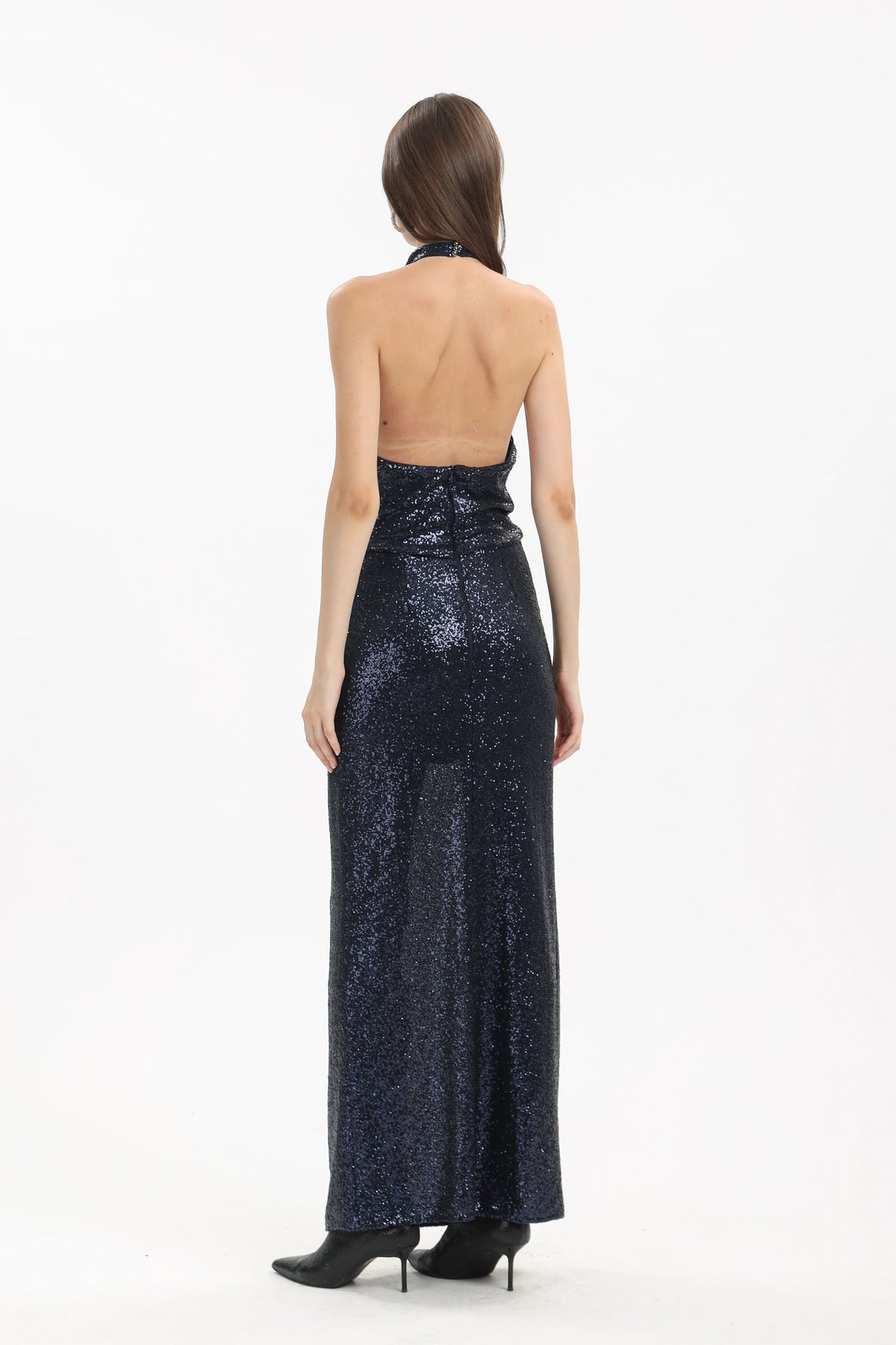 Sequin Halter Maxi - MYT Wearables Fall–Winter 2027