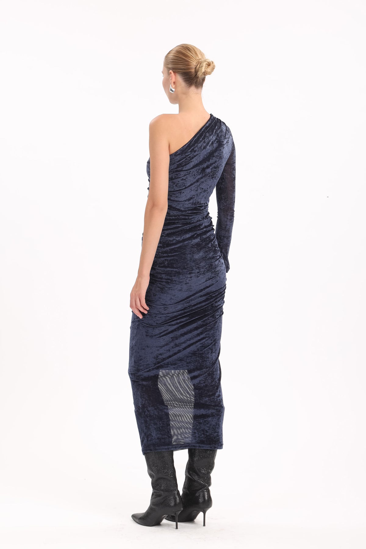 Velvet One-Shoulder Maxi - MYT Wearables Fall–Winter 2027