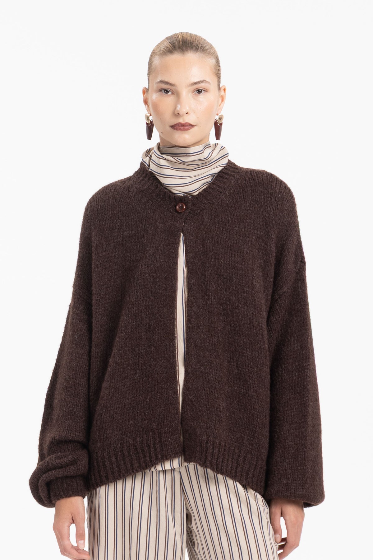 Oversized Knit Cardigan - MYT Wearables Fall–Winter 2027