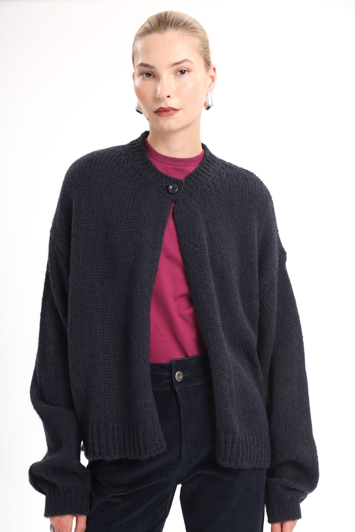 Oversized Knit Cardigan - MYT Wearables Fall–Winter 2027