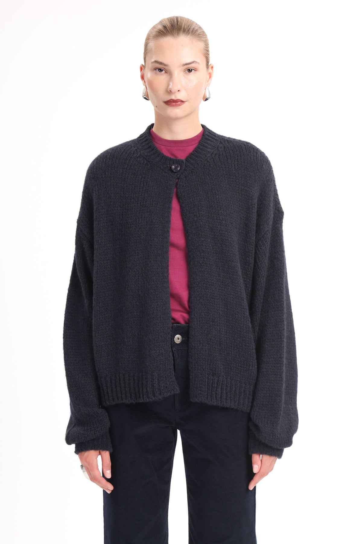 Oversized Knit Cardigan - MYT Wearables Fall–Winter 2027
