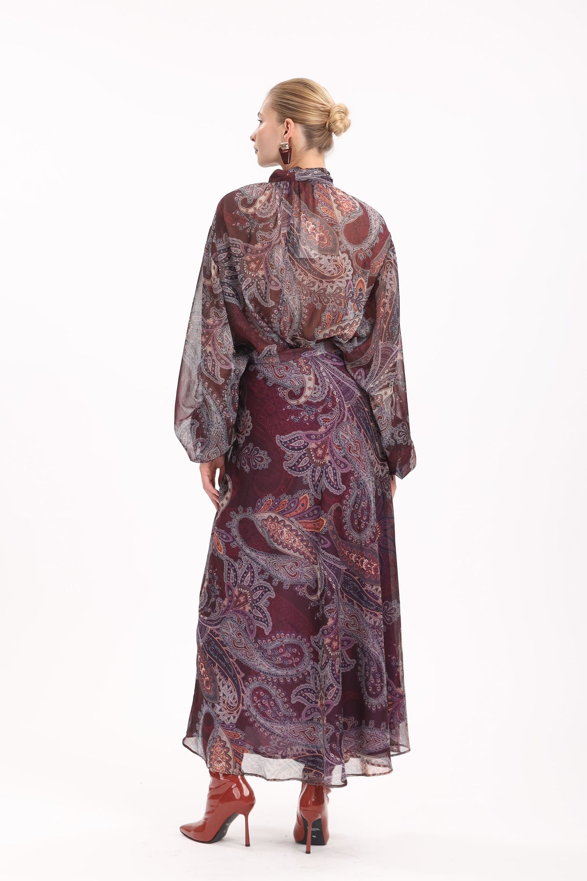 Paisley Sheer Shirt - MYT Wearables Fall–Winter 2027