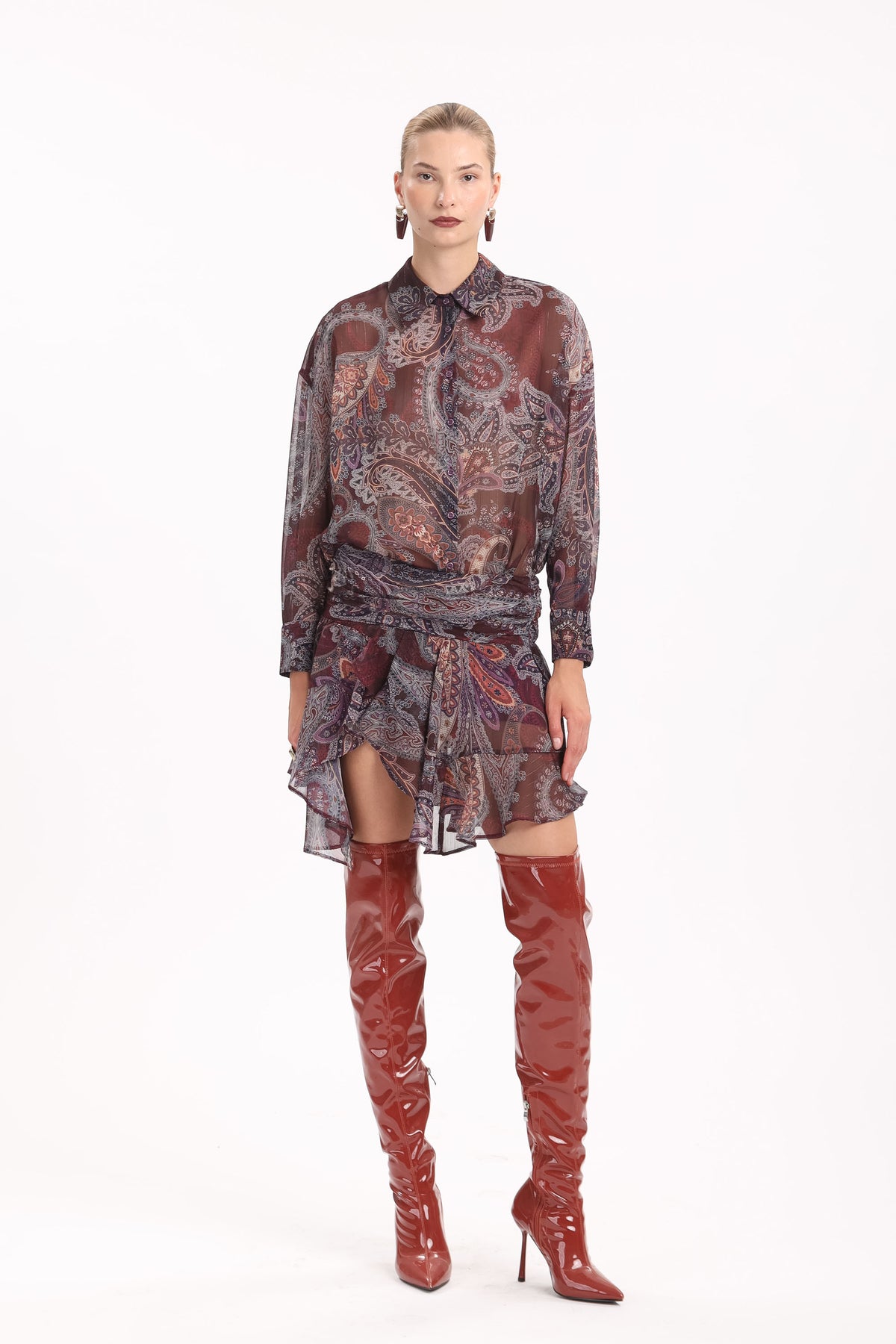 Ruffled Mini Skirt - MYT Wearables Fall–Winter 2027