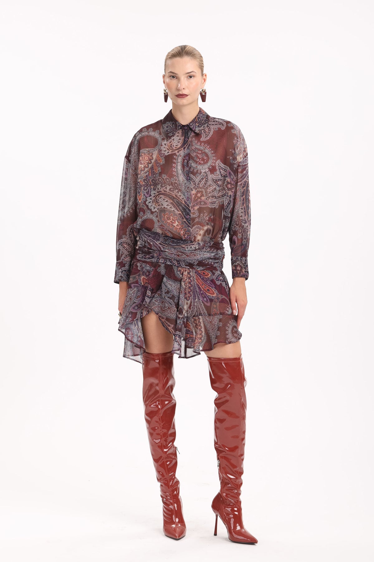 Ruffled Mini Skirt - MYT Wearables Fall–Winter 2027