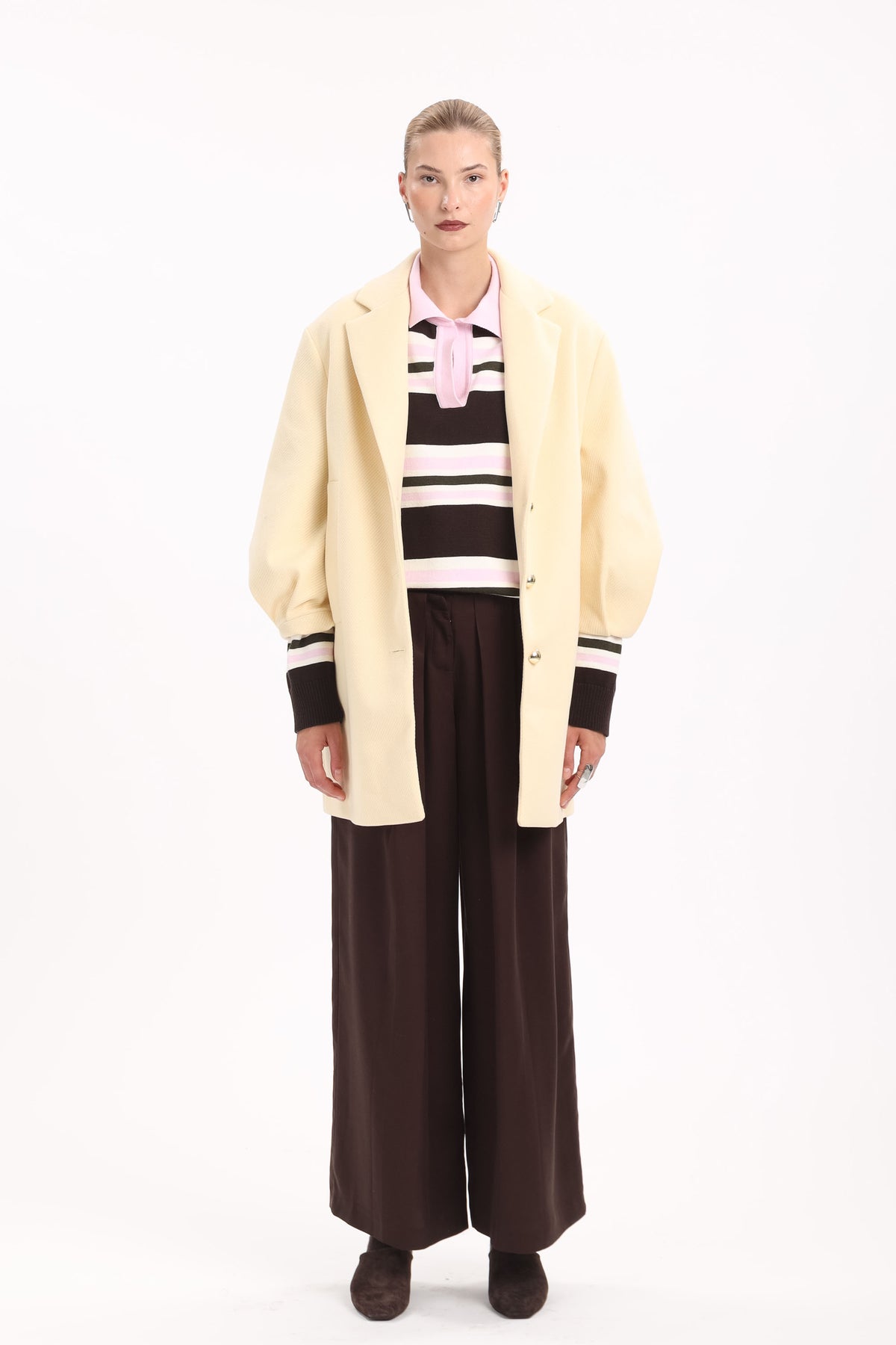 Striped Polo Knit - MYT Wearables Fall–Winter 2027