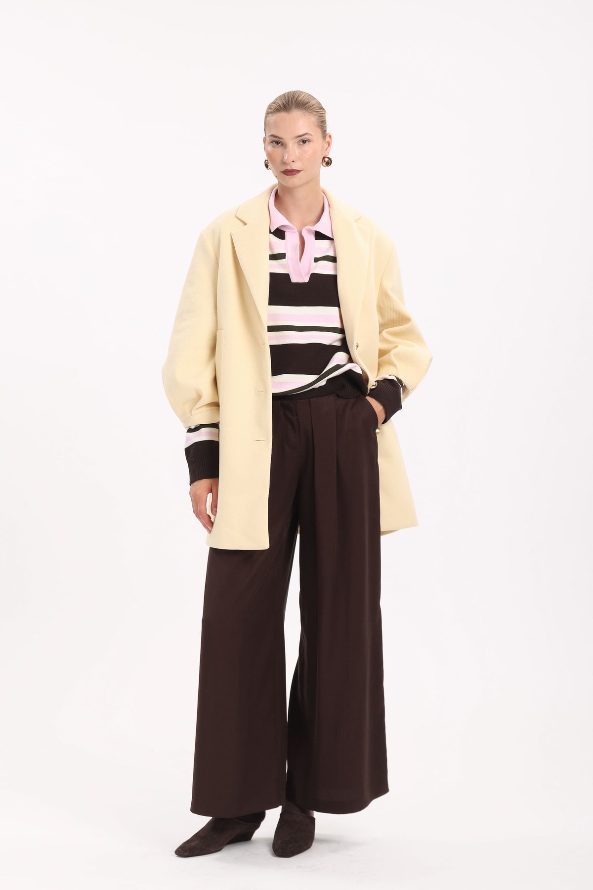 Striped Polo Knit - MYT Wearables Fall–Winter 2027