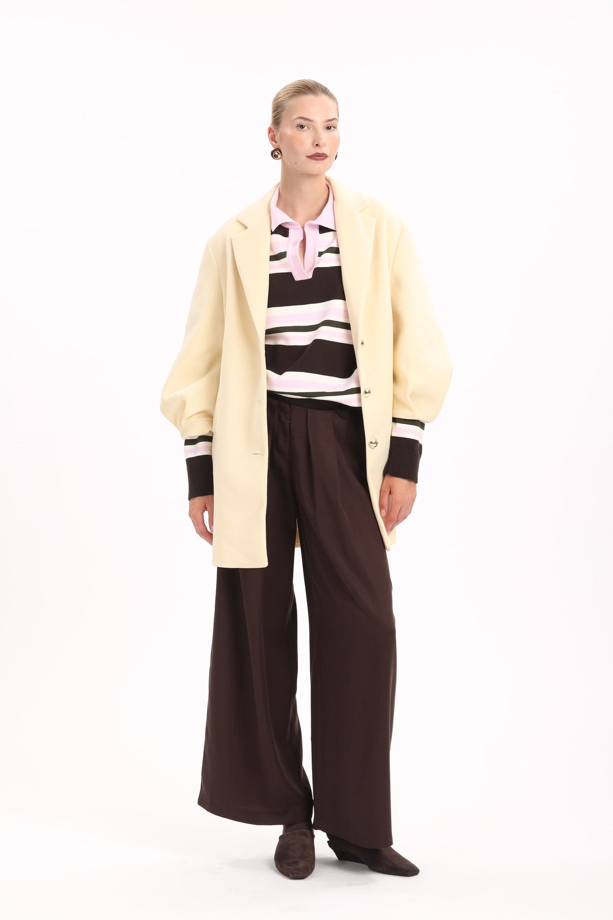 Striped Polo Knit - MYT Wearables Fall–Winter 2027
