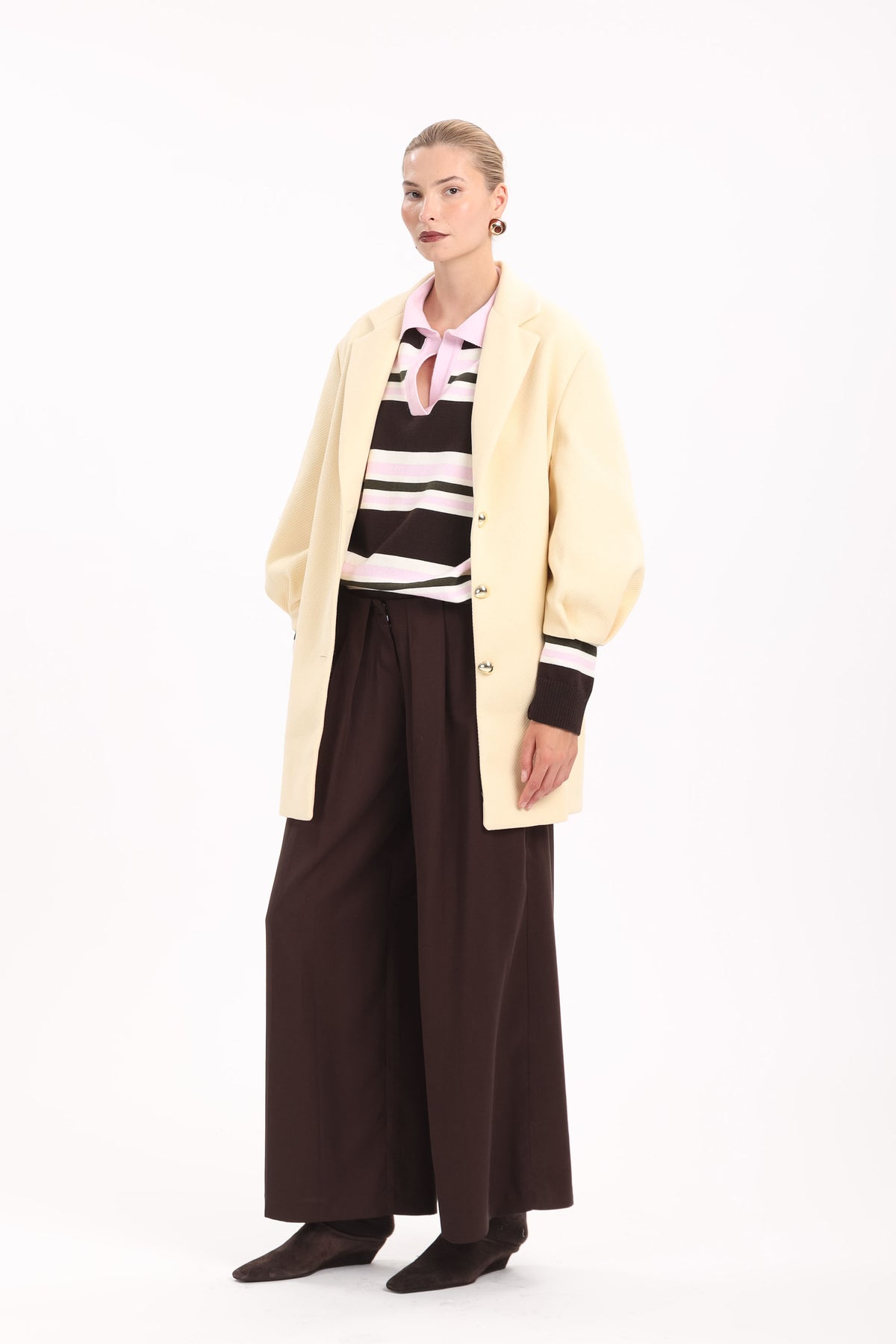 Striped Polo Knit - MYT Wearables Fall–Winter 2027