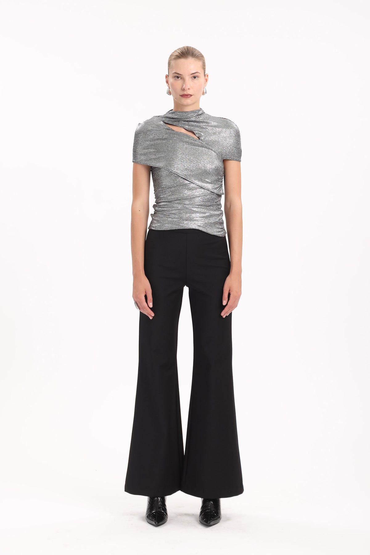 Metallic Cut-Out Top - MYT Wearables Fall–Winter 2027