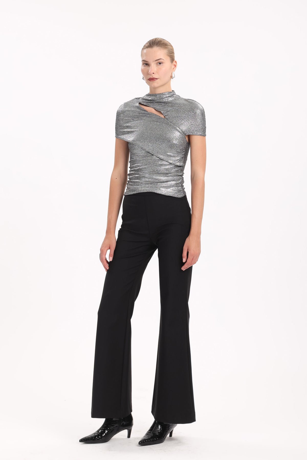Metallic Cut-Out Top - MYT Wearables Fall–Winter 2027