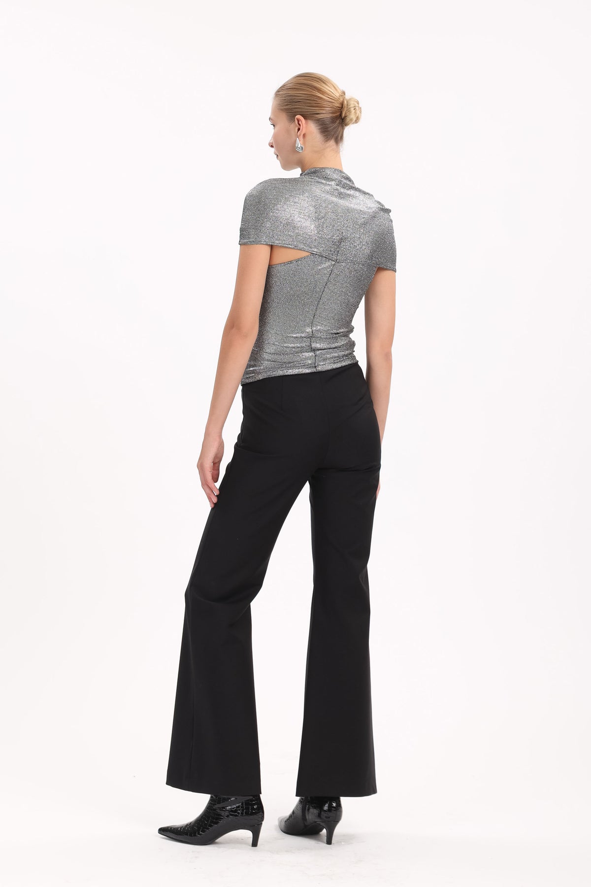 Metallic Cut-Out Top - MYT Wearables Fall–Winter 2027