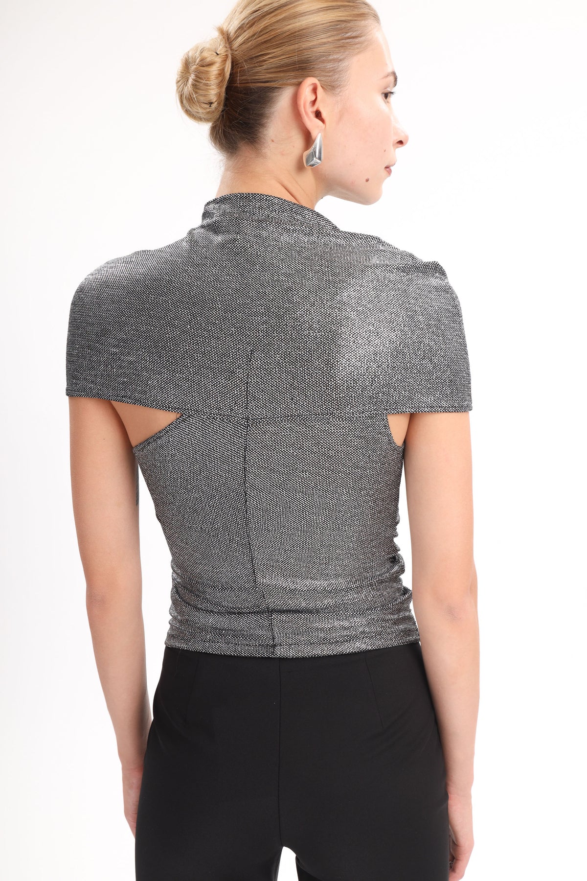 Metallic Cut-Out Top - MYT Wearables Fall–Winter 2027
