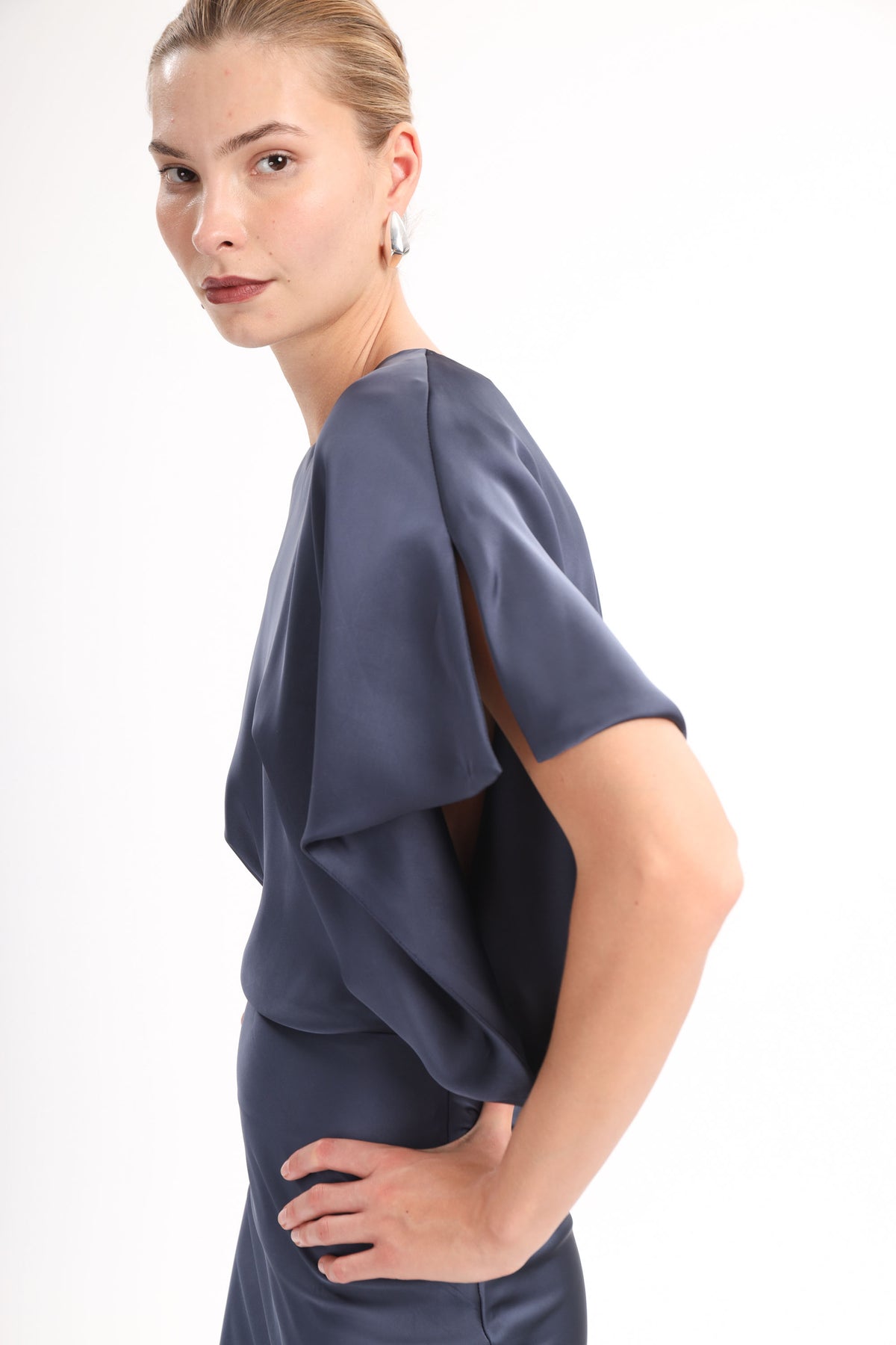 Satin Kimono Maxi - MYT Wearables Fall–Winter 2027