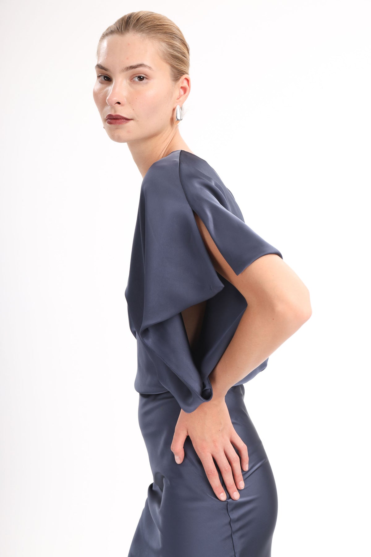 Satin Kimono Maxi - MYT Wearables Fall–Winter 2027