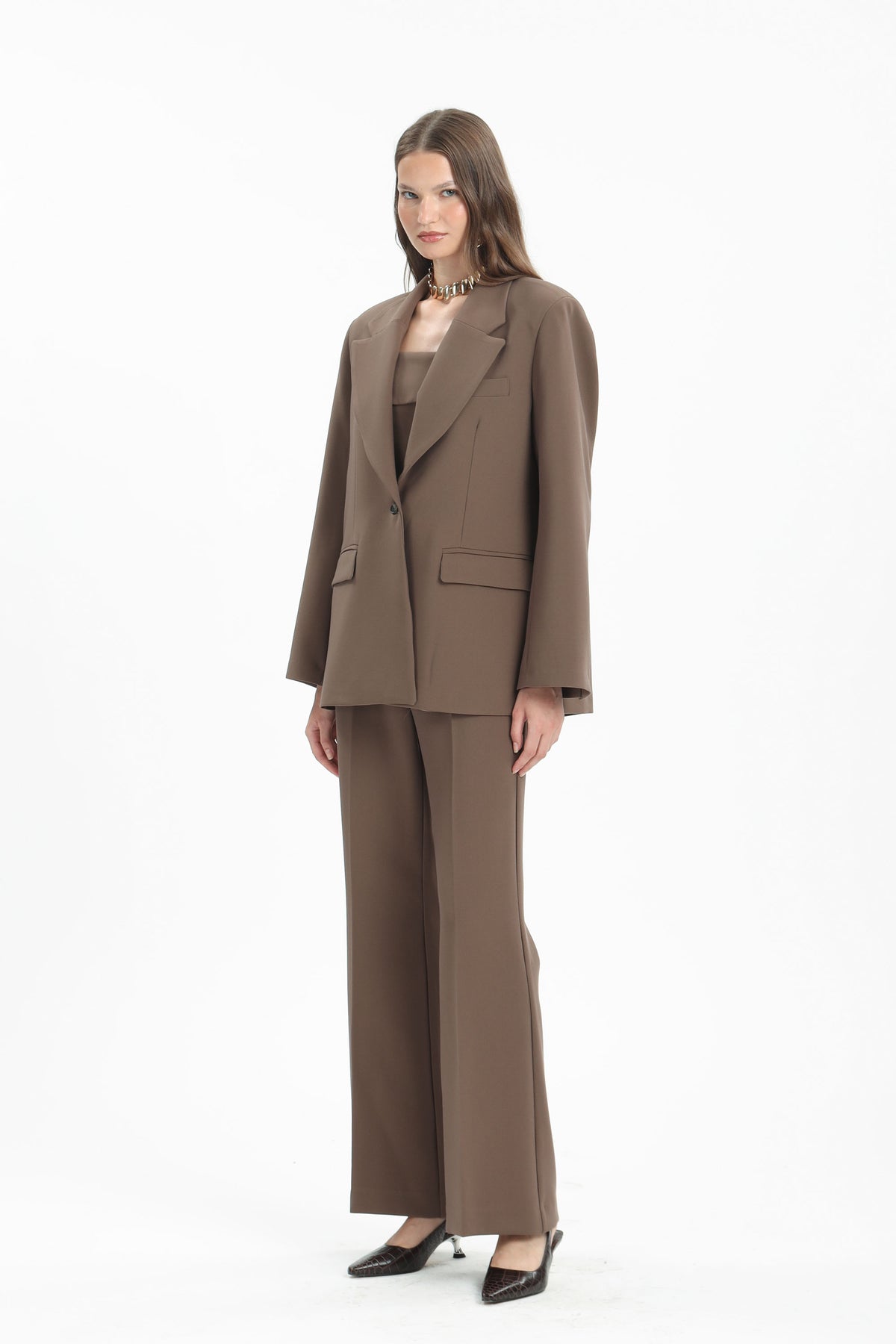 High-Waist Wide Pants - MYT Wearables Fall–Winter 2027